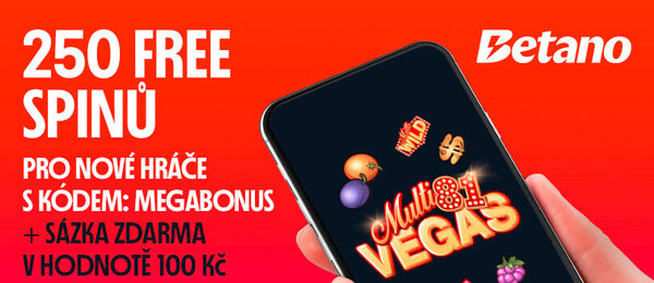 Registrujte se s Betano promo kódem MEGABONUS