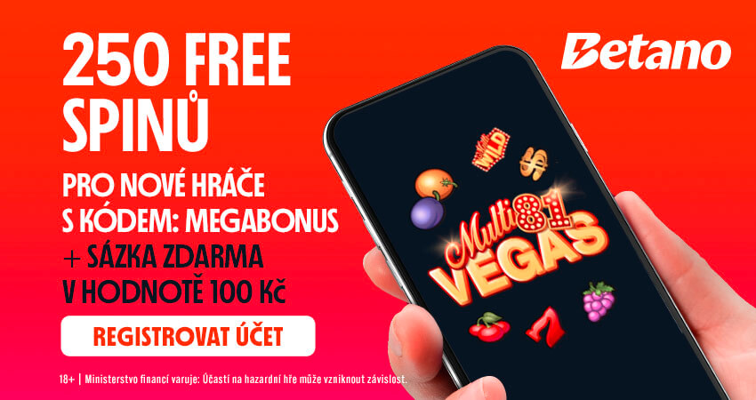 Registrujte se s Betano promo kódem MEGABONUS