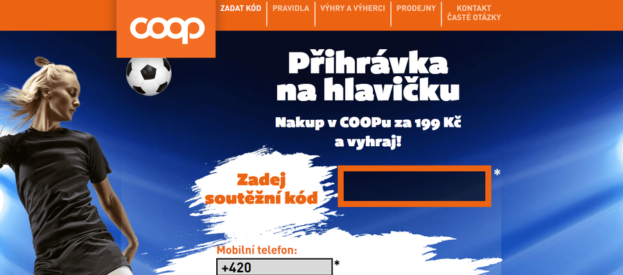 soutěž Coop