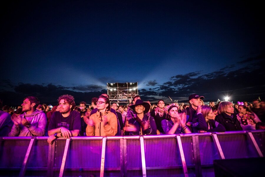 Návštěvníci Pohoda festivalu