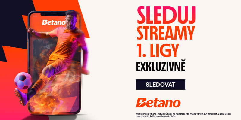 Sleduj live streamy z 1. ligy na Betanu