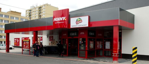 Penny prodejna v pražských Horních Počernicích