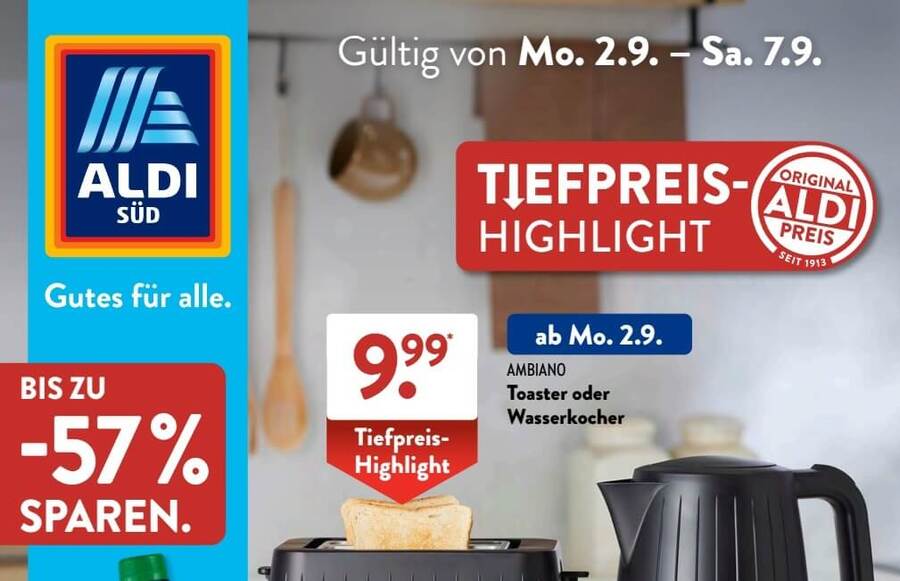 Akční leták Aldi na tento a příští týden – supermarket, e-shop