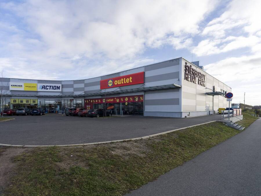 Lidl Outlet (2025) – Kutnohorská, Retail park Štěrboholy