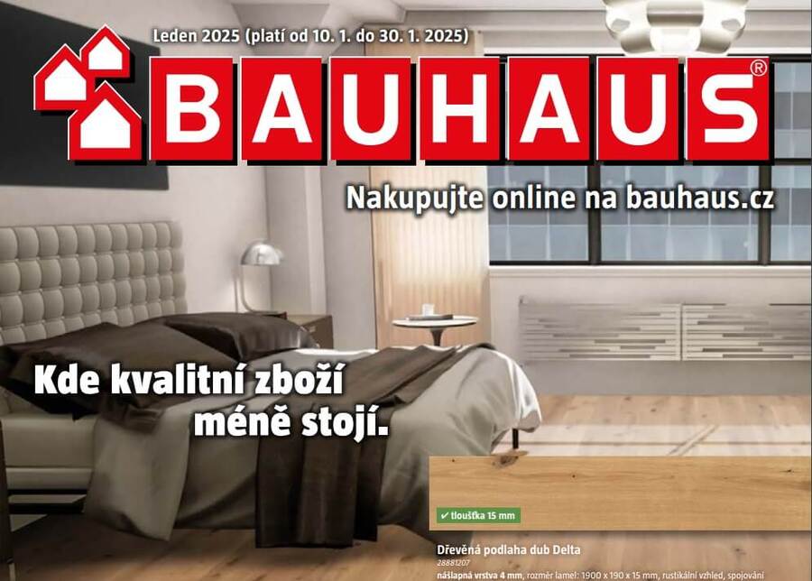 Akční leták Bauhaus